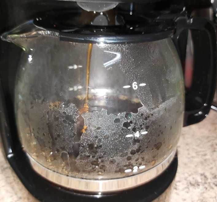 Máquina de café, goteira