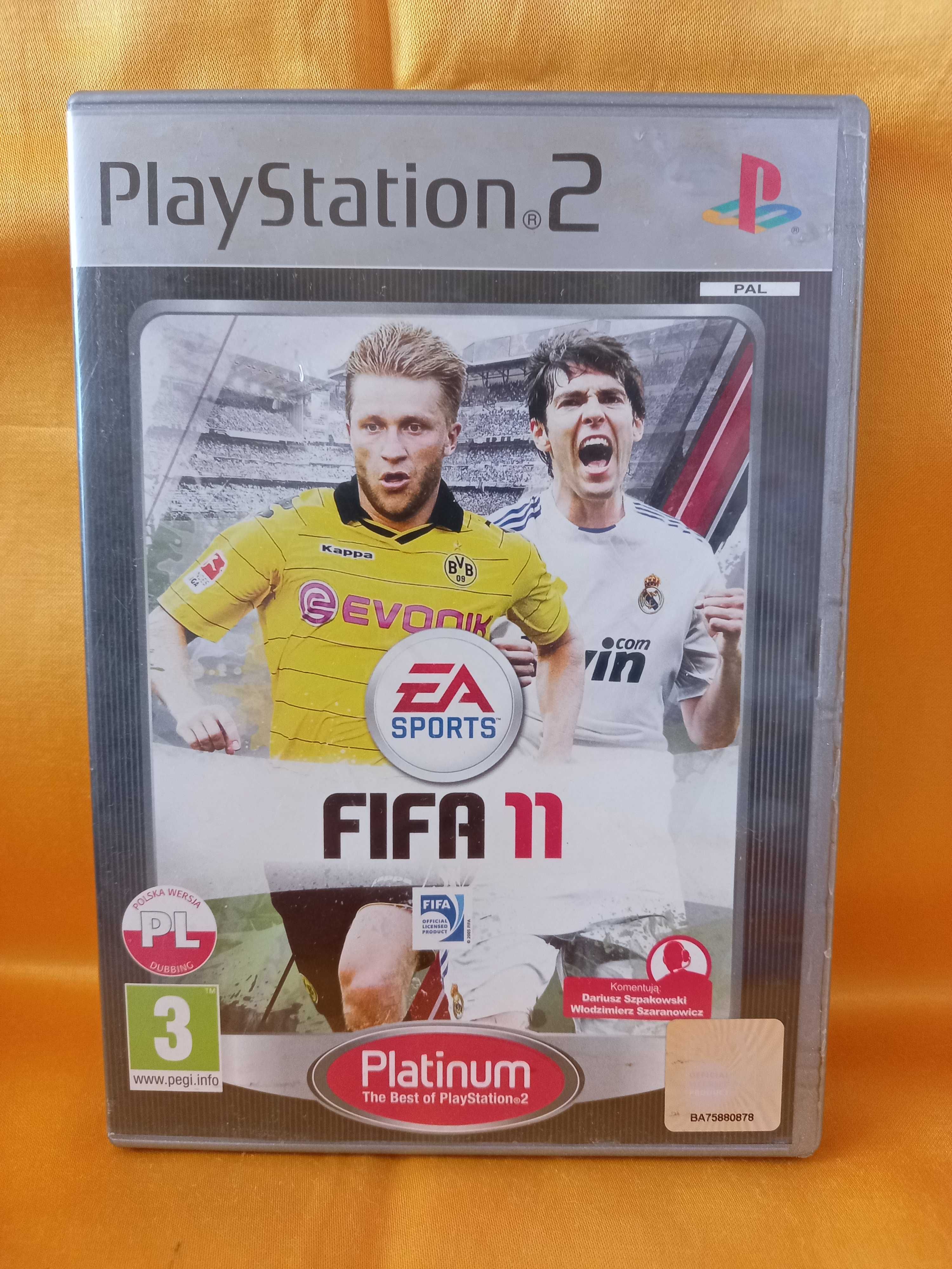 [Polska wersja] FIFA 11 PS2 PlayStation 2