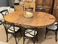 mesa, jantar, refeições, cadeiras, sala, cozinha, mexicana, rustica