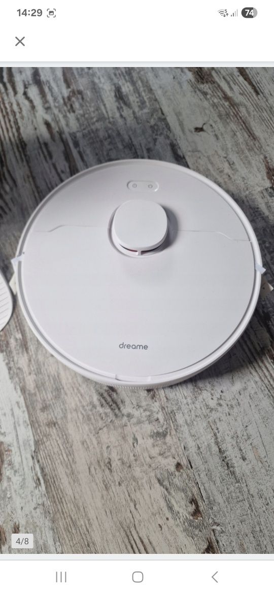 Robot sprzątający Dreame D10 Plus biały