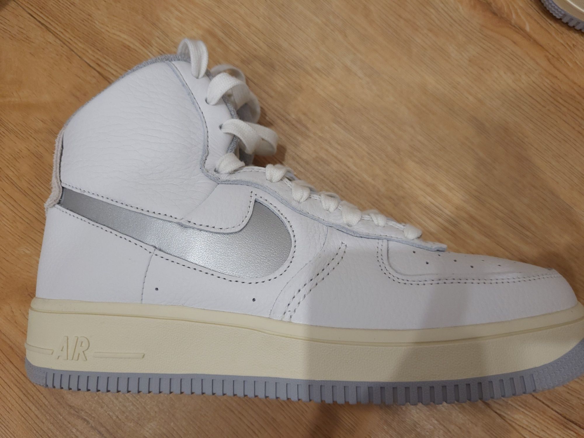 Nike Air Force 1 r.40/25,5 cm CmSculpt nowe skóra wysokie sneakersy