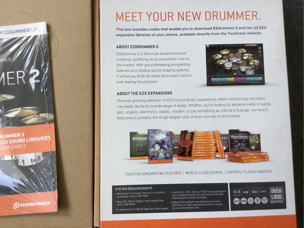 EZ Drummer plus biblioteki brzmień