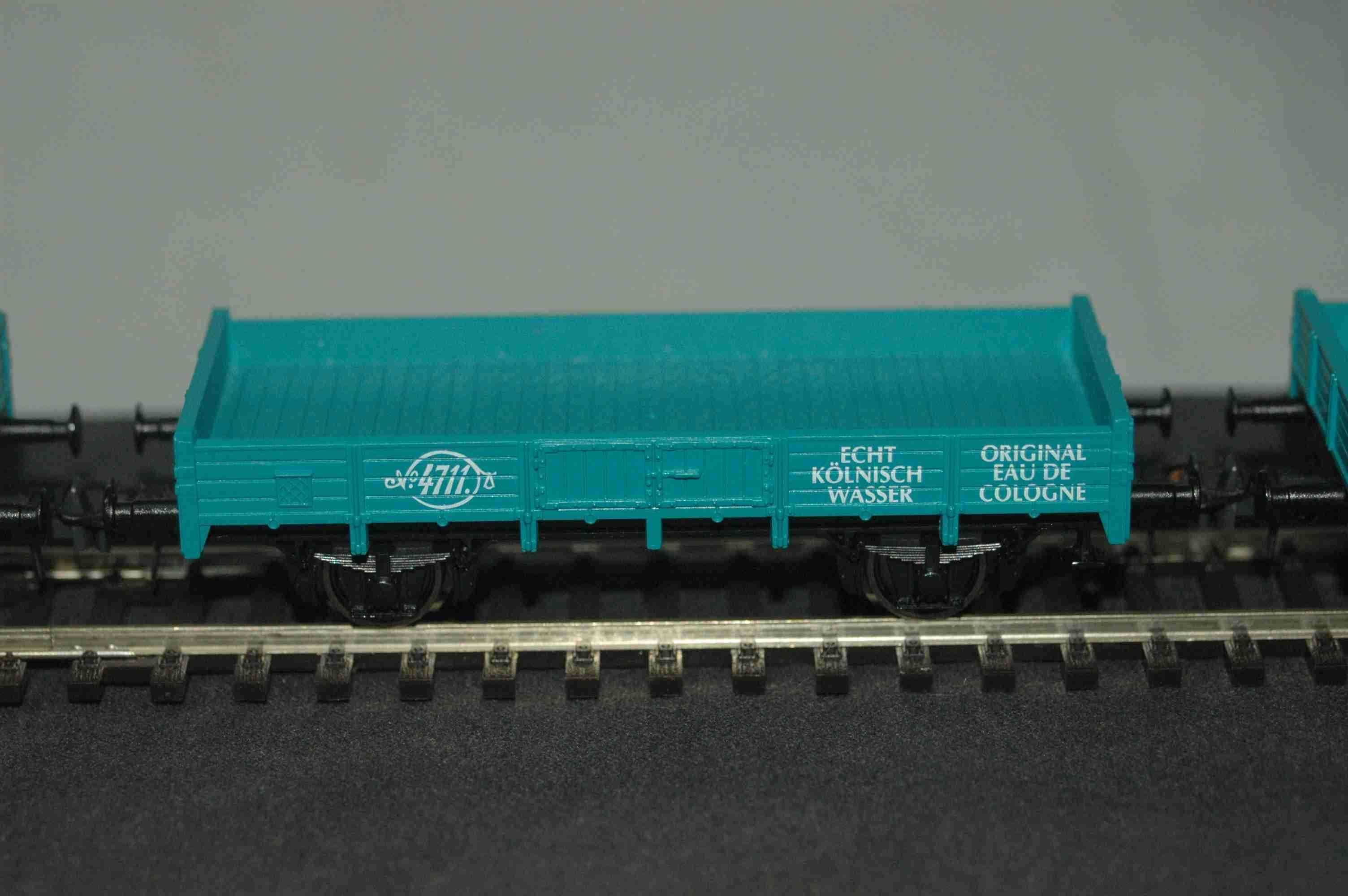 Set 3 vagões gôndola (Água de colónia) ROCO HO