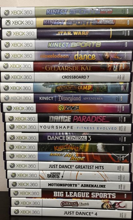 Диски XBOX 360 / ONE / Series X ліцензія колекція ціна за весь лот