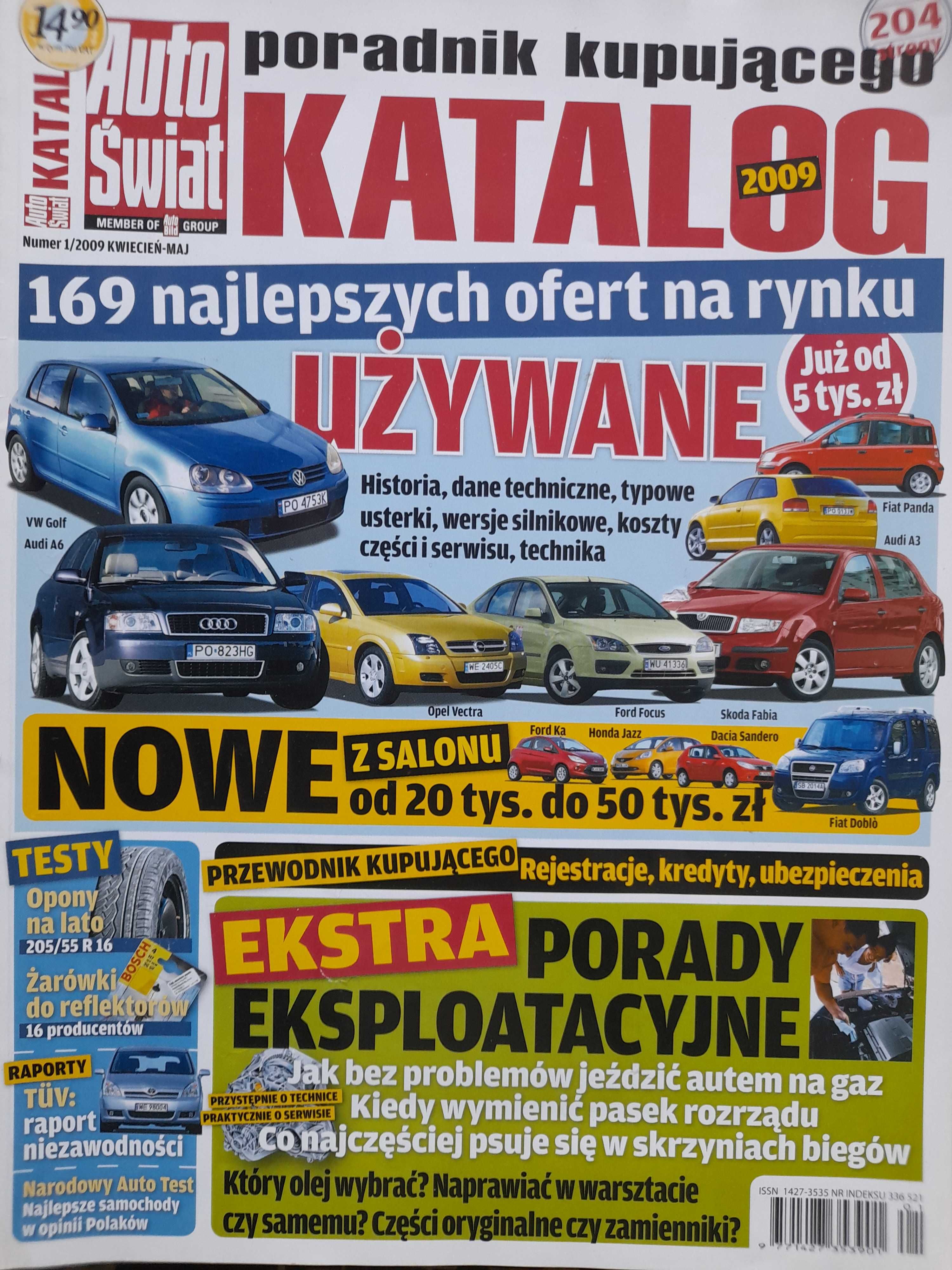 AŚ Katalog UŻYWANE Audi, BMW, Fiat, Mercedes, Ford, Opel, Kia i inne