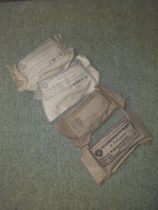 Opatrunek osobisty WP,LWP,militaria,wojskowe,kolekcje,turystyka