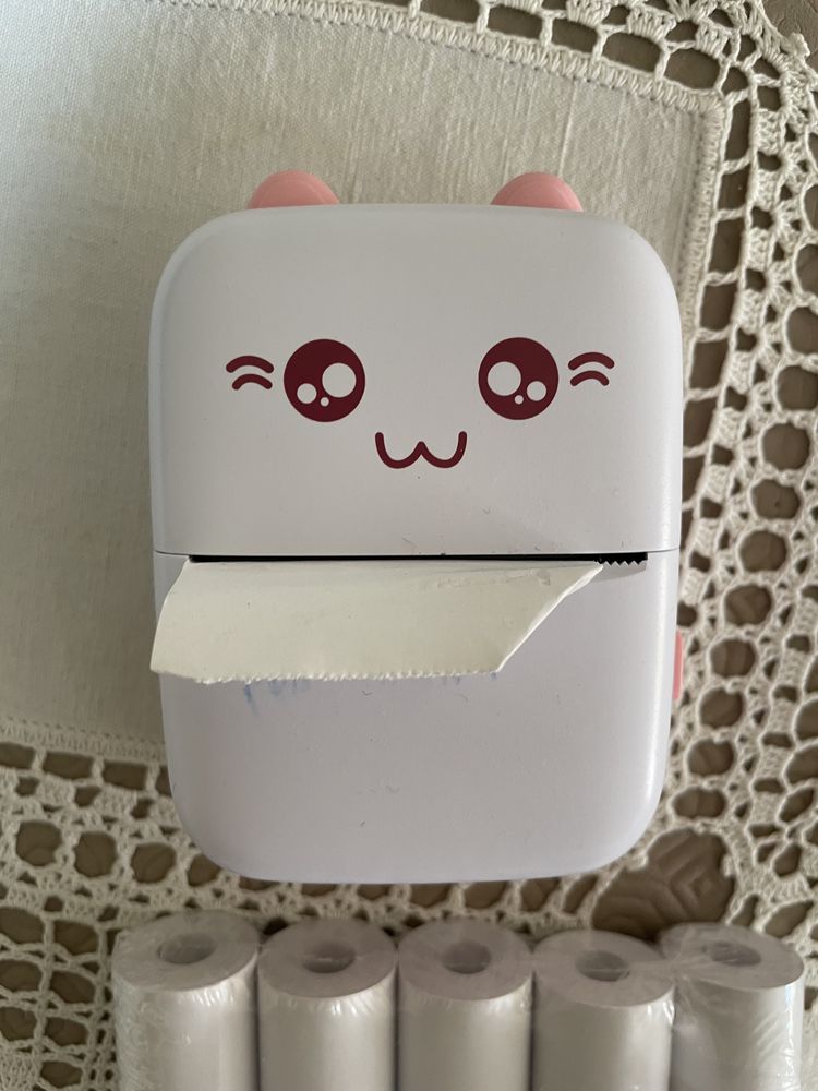 Mini impressora portátil