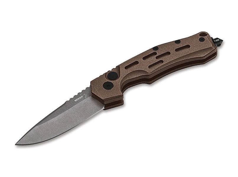 Nóż Boker Plus Thunder Storm Auto Coyote Aus8