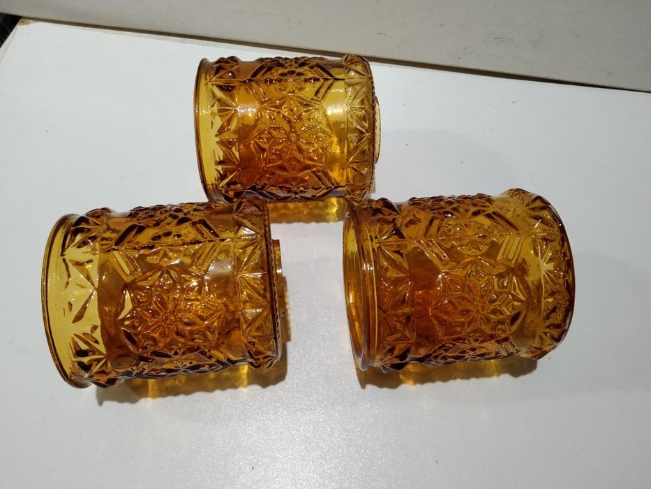 Klosz miodowy lampa PRL