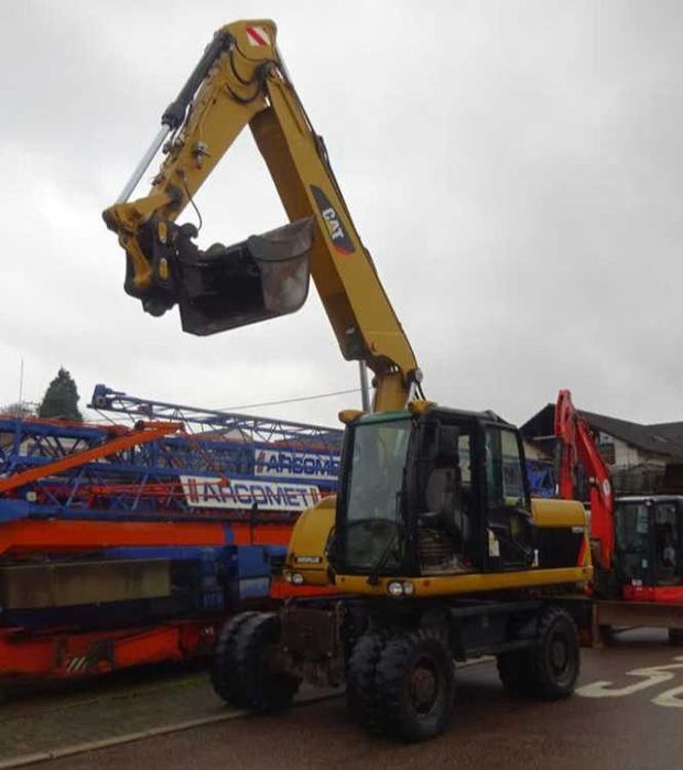 Koparka CAT 318D 5777 godzin 2009 bez dpf CATERPILLAR 316 315 LIEBHERR