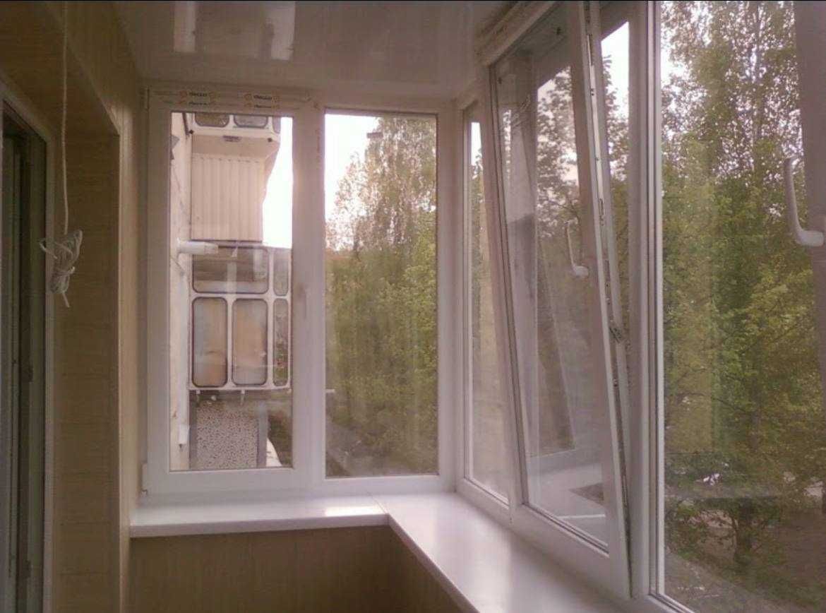 Балконные конструкции с окнами