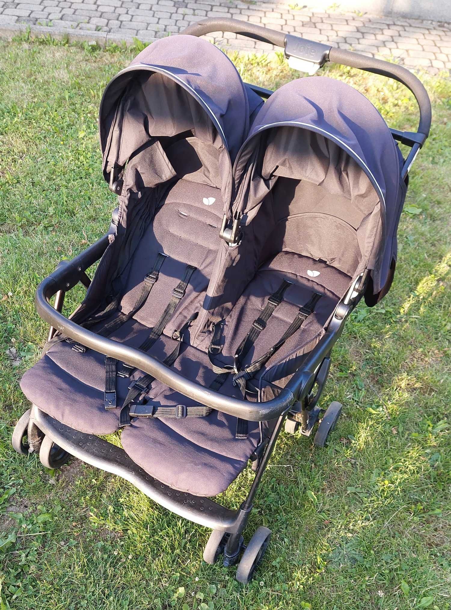 Wózek JOIE Aire twin bliźniaki bliźniaczy bliźniaków tandem duo