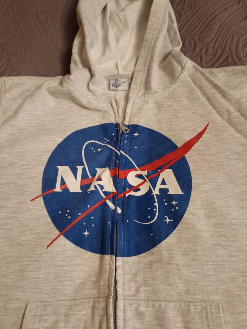 Bluza szara NASA, stan bardzo dobry, rozmiar 164