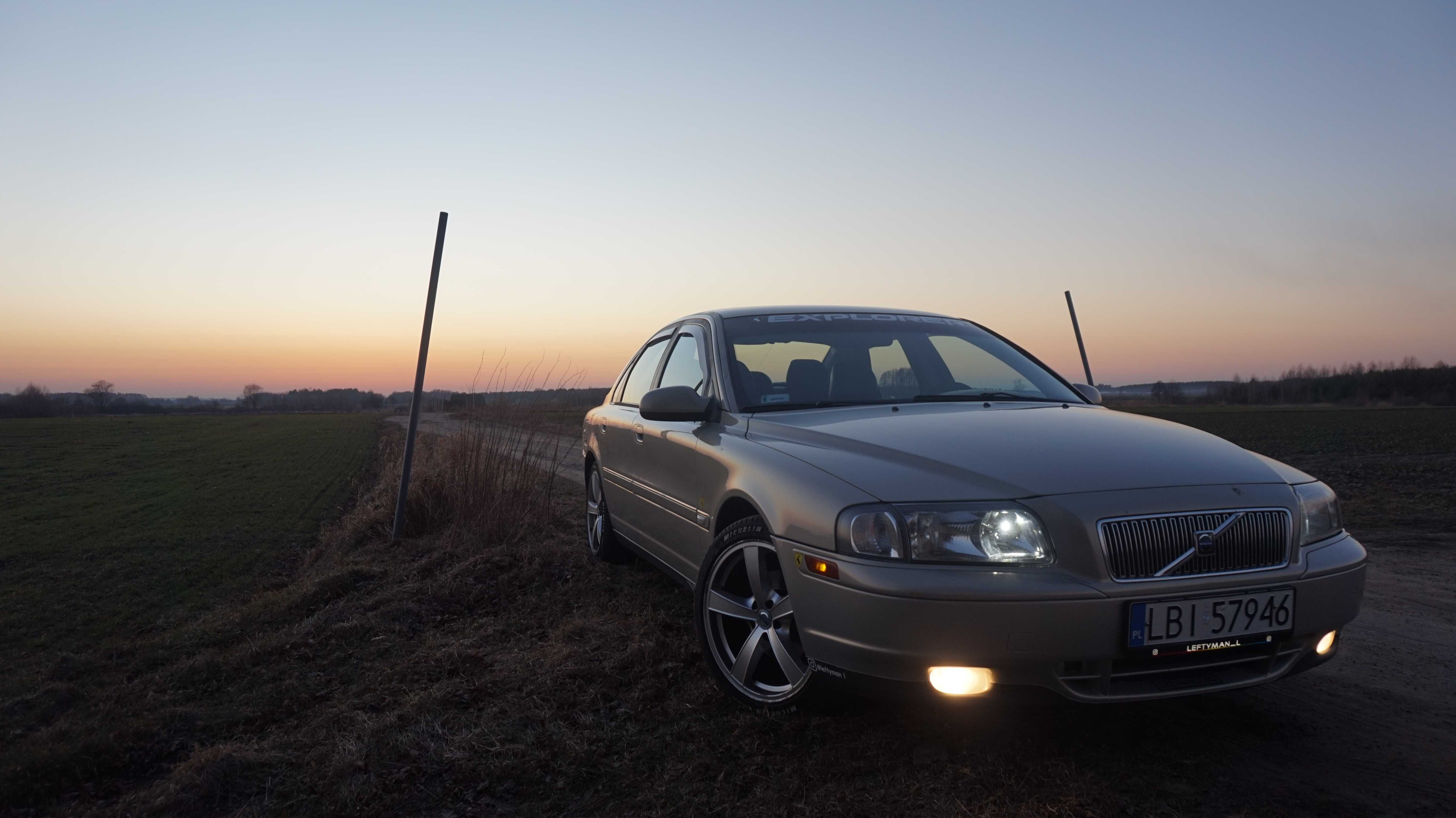 Volvo S80 (1) 2000 2.5 TDI 140 KM manual, skóry, chromy, 350 tys. km