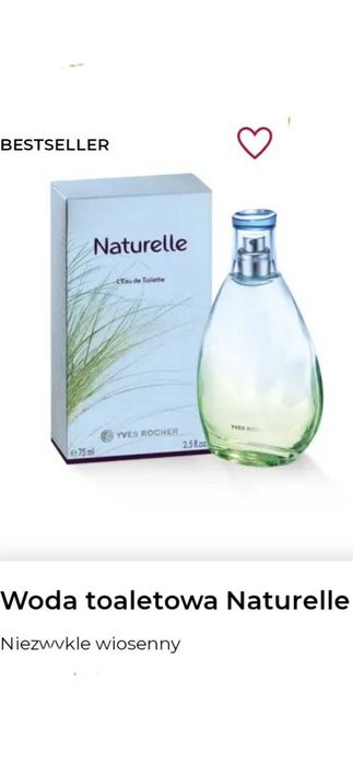 Naturelle woda toaletowa 75ml Yves Rocher