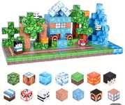 Магнитный конструктор Майнкрафт 100 кубики на магнитах блоки Minecraft