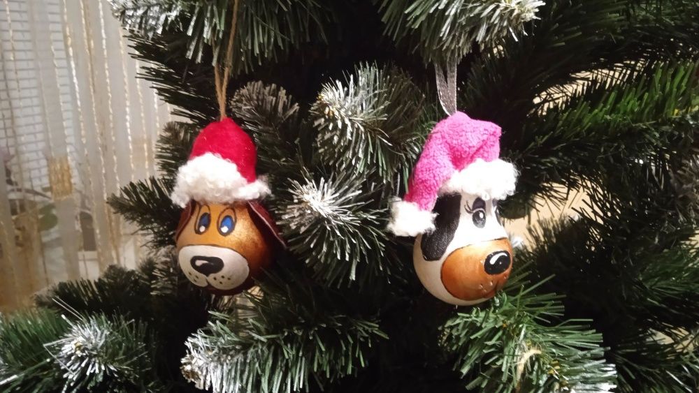 Ялинкові іграшки хендмейд ,дід мороз сніговик, Грінч подарунки