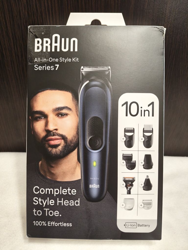 Braun Zestaw do stylizacji All-In-One Series 7 MGK7421, zestaw 10 w 1