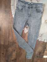 Spodnie jeansowe laulia z wysokim stanem XL