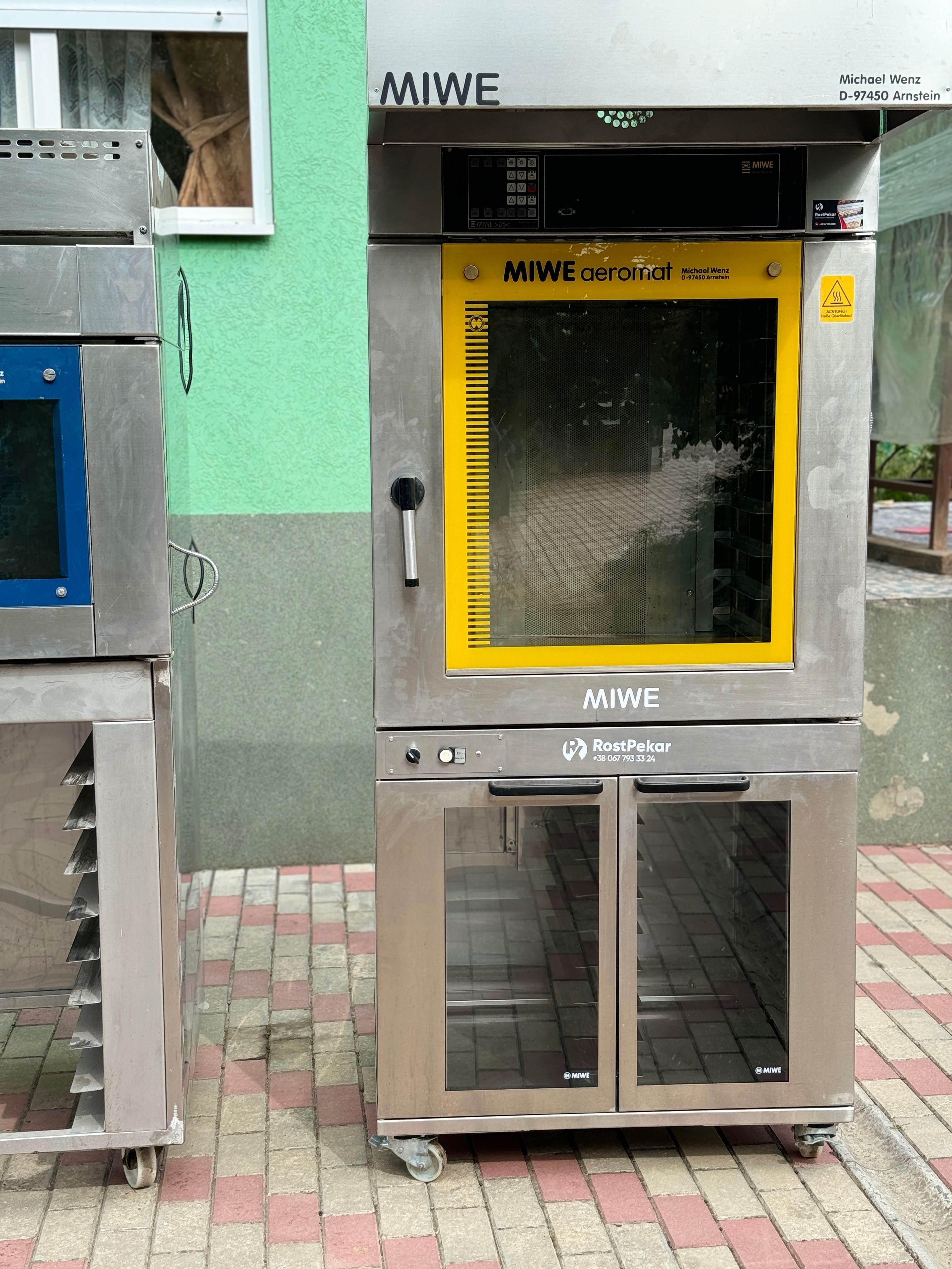 Хлебопечь пароконвектомат Miwe aeromat