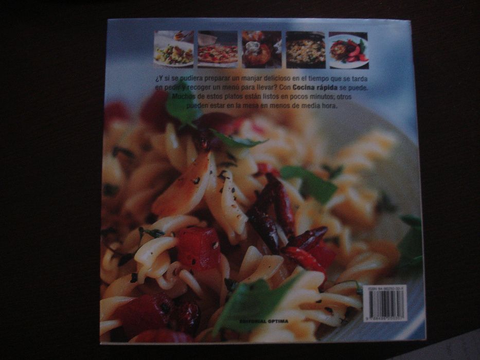 "Cocina Rápida" da Editorial Optima