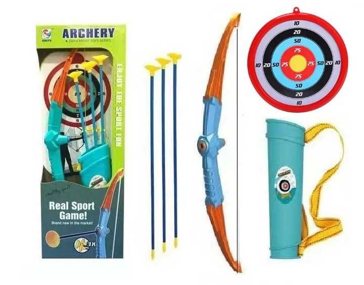 Лук Archer з мішенню стрілами і сагайдаком з Польщі