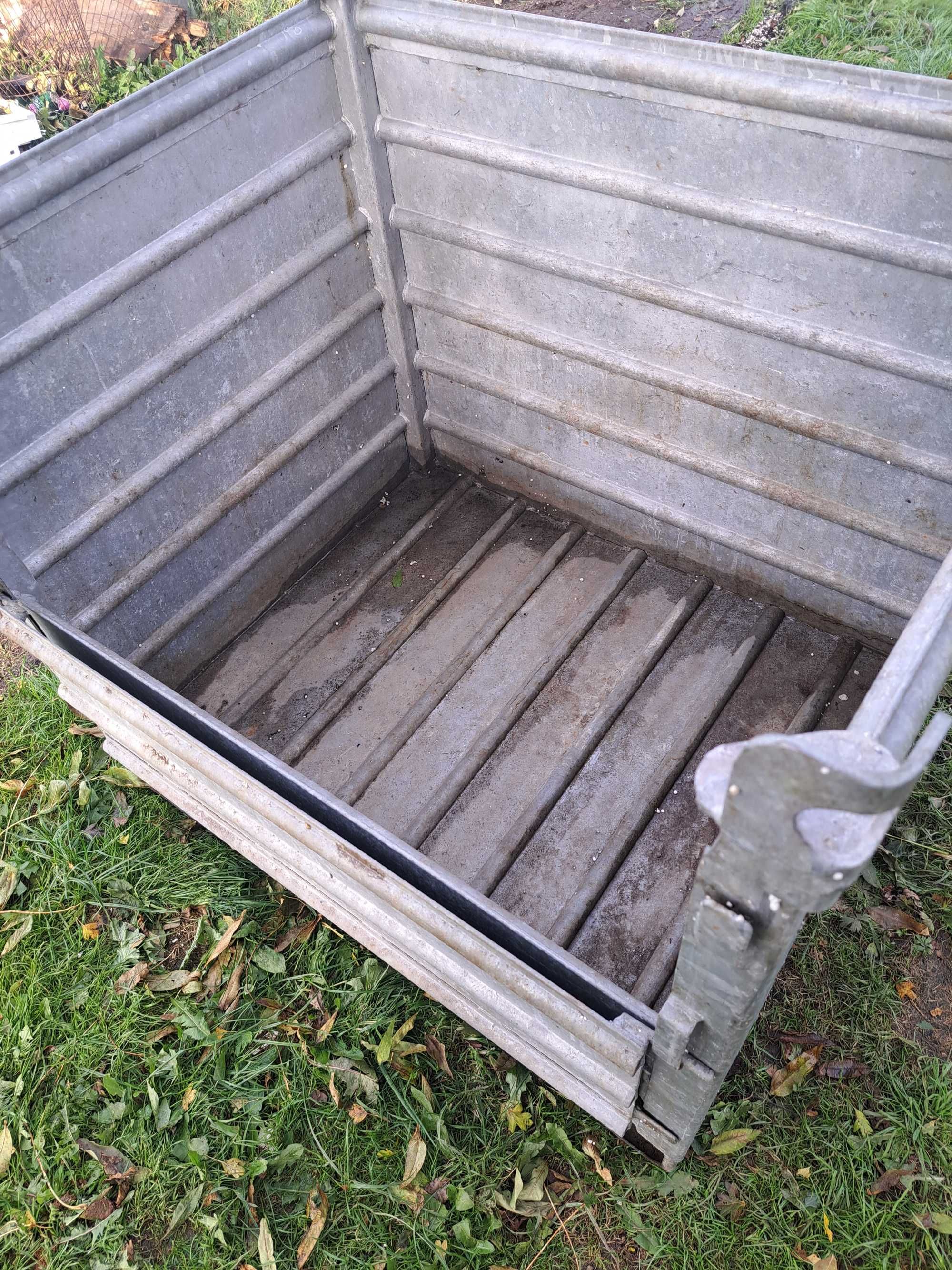 Skrzyniopalety ,kontenery metalowe Żuralski