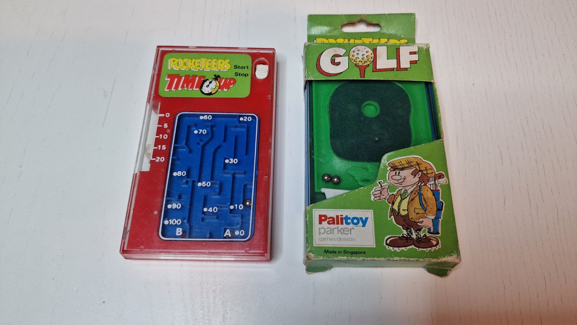 Pocketeers Golf i Time up Tomy 1975