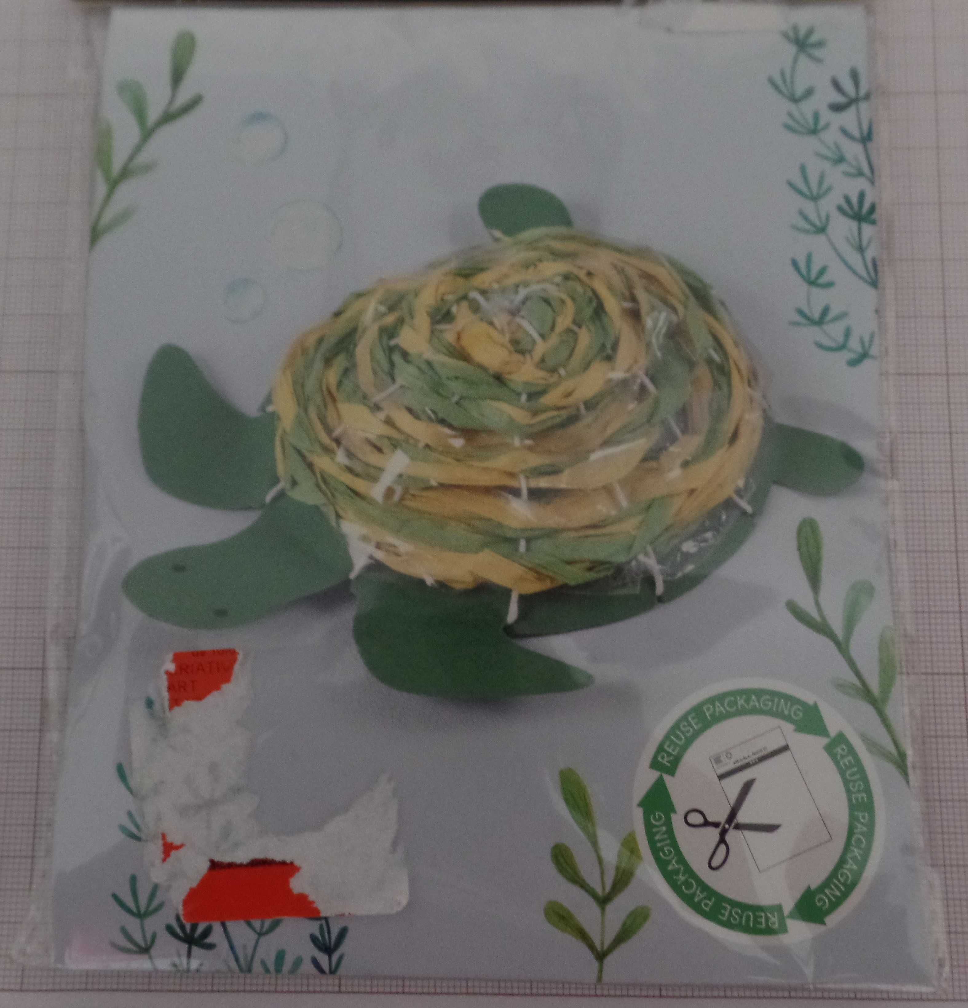 Mini Kit Criativo " Tartaruga" Novo/Selado (BOX)