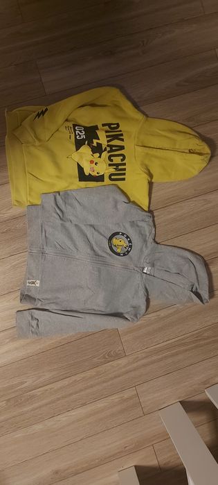 Dwie bluzy z pikachu rozm 134