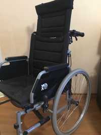 Wózek inwalidzki pozycja leżąca Vermeiren X4 z podnóżkami