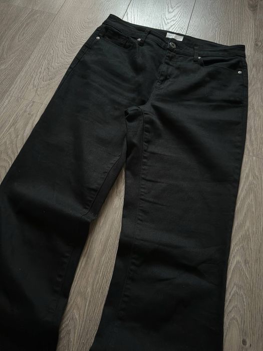 Чорні клеш джинси буткат опиум авангард гранж bootcut flared