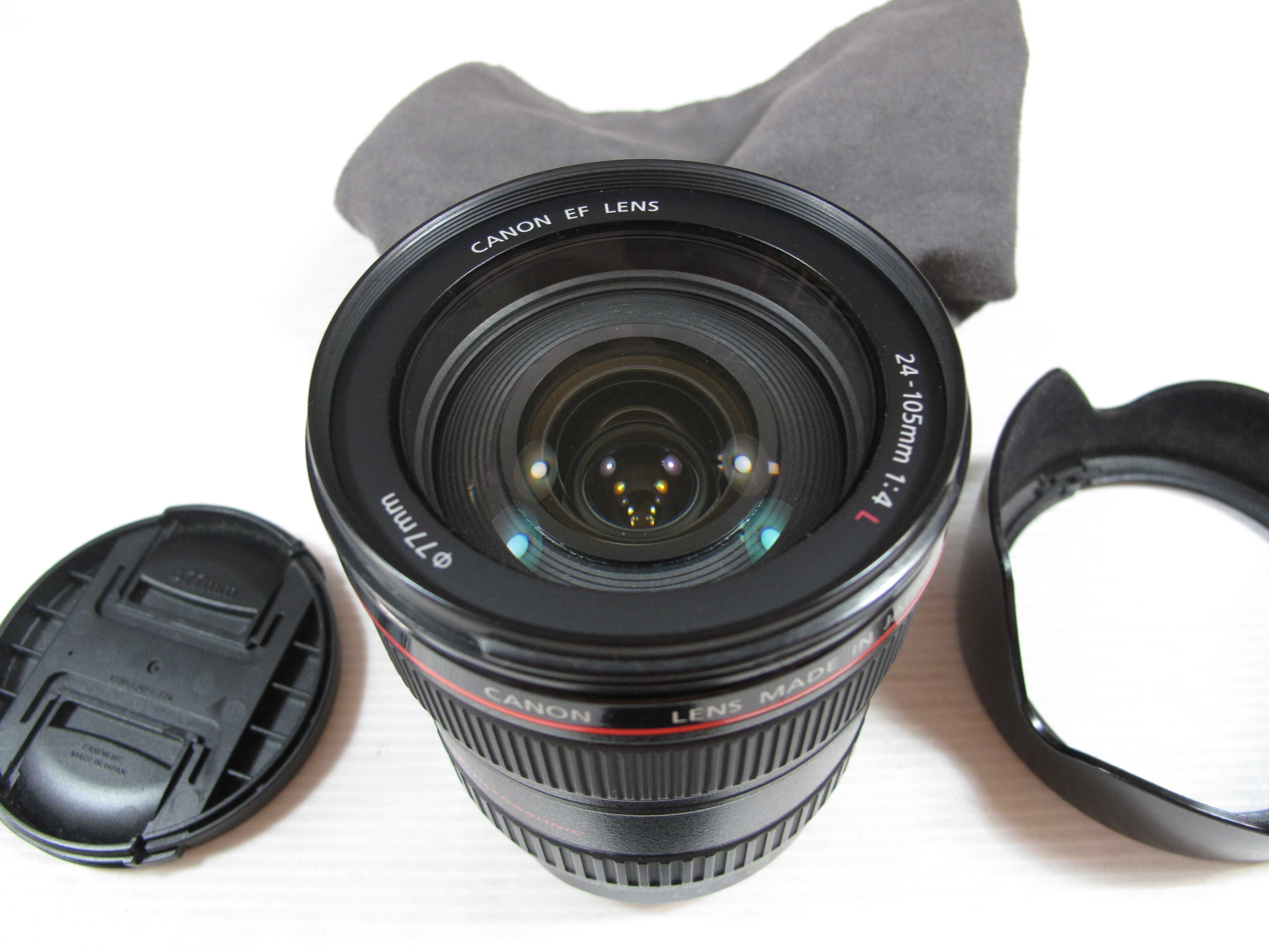 Canon 24-105 L IS na bolsa estado Smi-Nova - Ver fotos