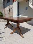 Mesa de castanho maciça 2.20m