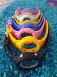 9 braceletes para relogio watx color 1€ cada