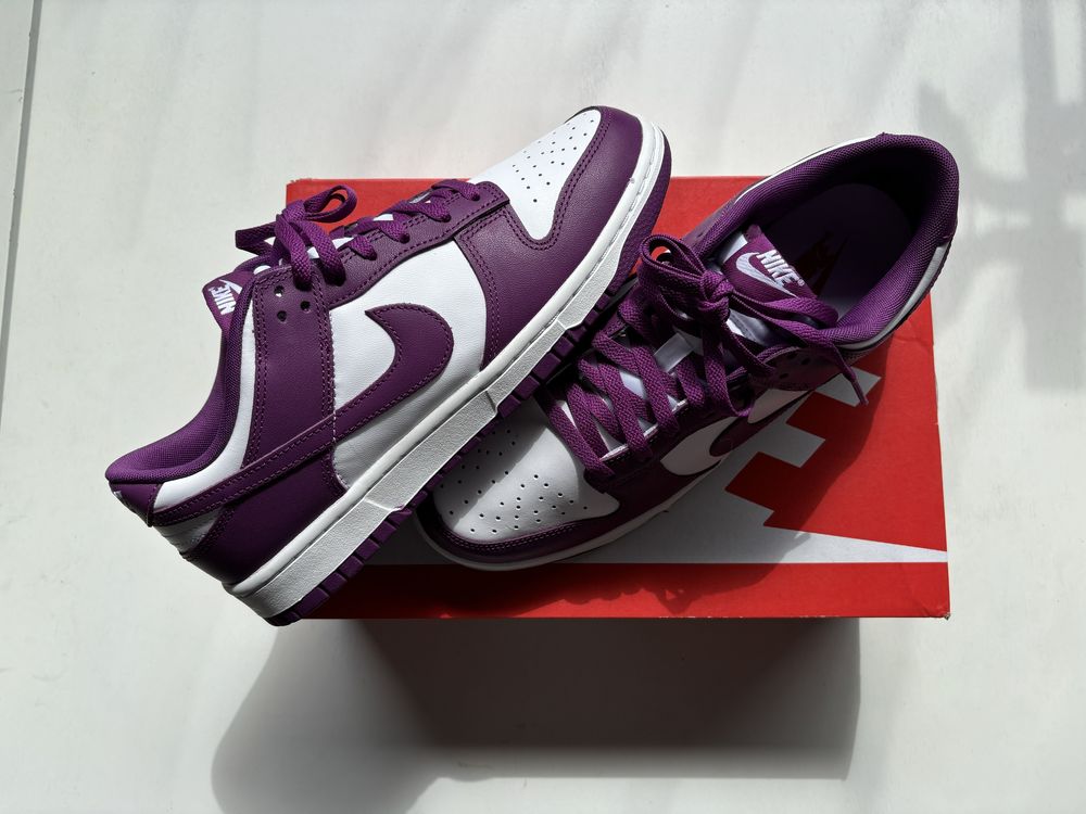 Nike Dunk Low Purple Найк Данкі