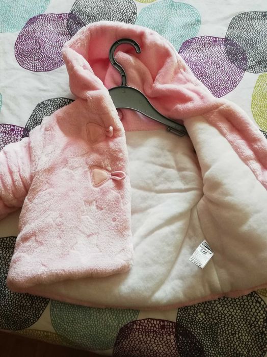 Casaco Maiorista quentinho menina 6 meses