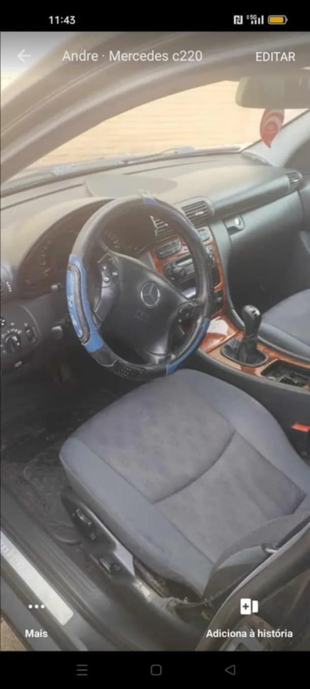 Mercedes c220 ano 2001