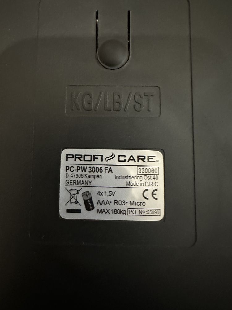Ваги підлогові електронні ProfiCare PC-PW 3006 FA