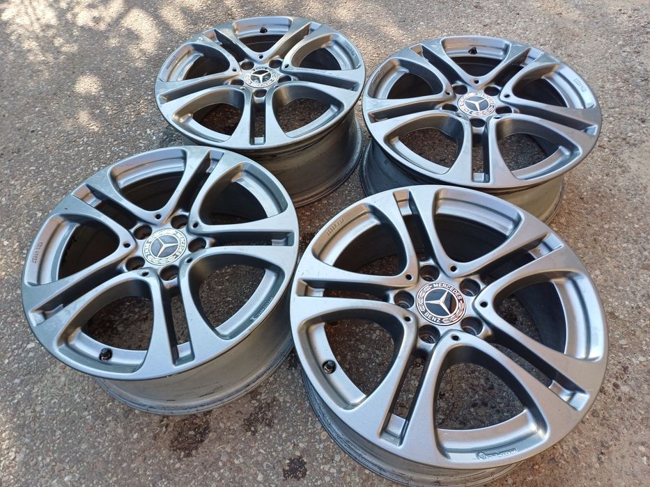 Jak nowe felgi 17" Brock 5x112 et48,5 7J Mercedes Audi VW
