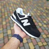 Кросівки чоловічі New Balance 574, замша/текстиль, 41-45р