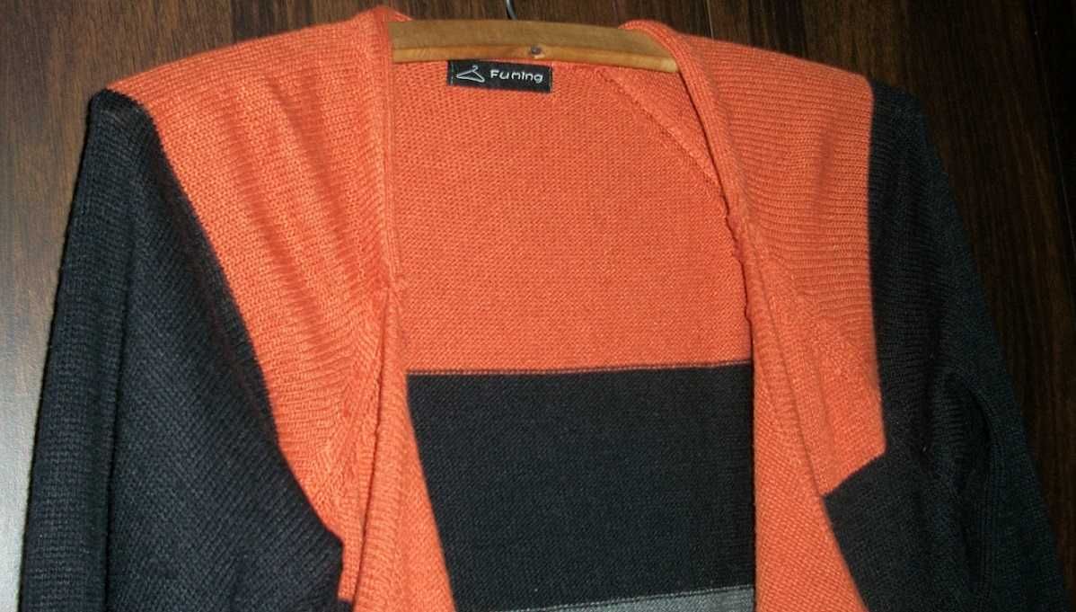 Sweter w pasy marki Fuming r. 40/42