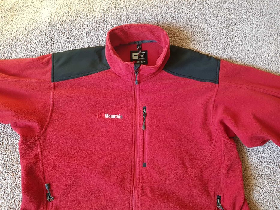 Bluza polarowa polar męski ciepły HI Mountain Neon L