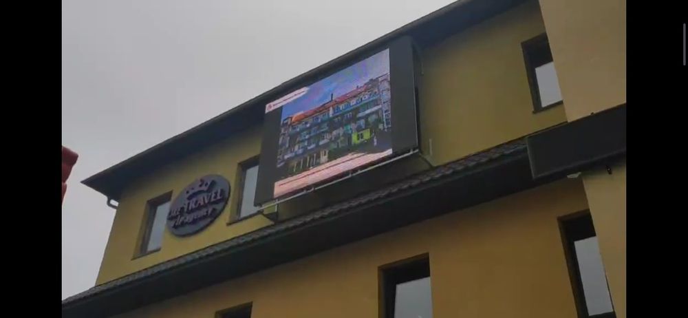 Зовнішній світлодіодний LED екран для реклами