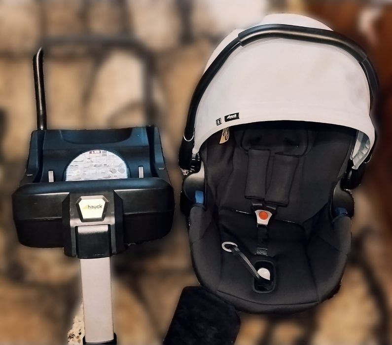Автолюлька (0+) переноска Hauck Німеччина з базою ізофікс