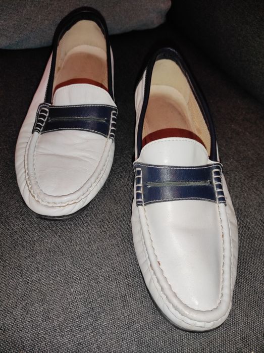 455. Mokasyny skórzane Pavacini r. 39