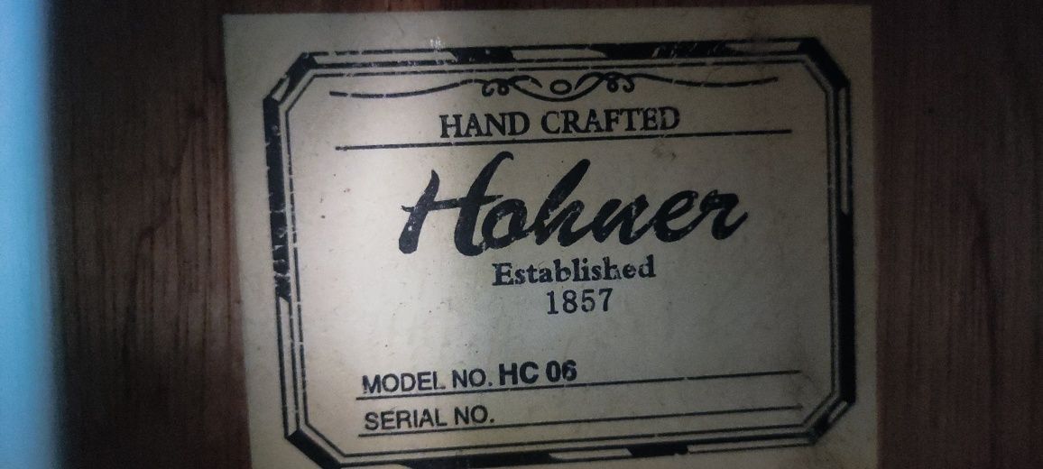 Гітара Hohner HC06 ідеал з чохлом