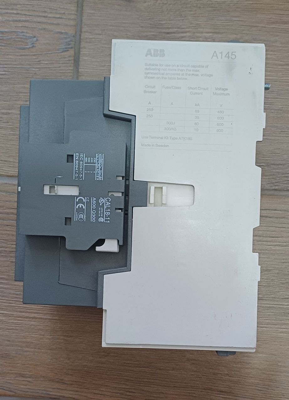 Автоматичний вимикач Allen Bradley 140U-H6, контролер ABB A145-30