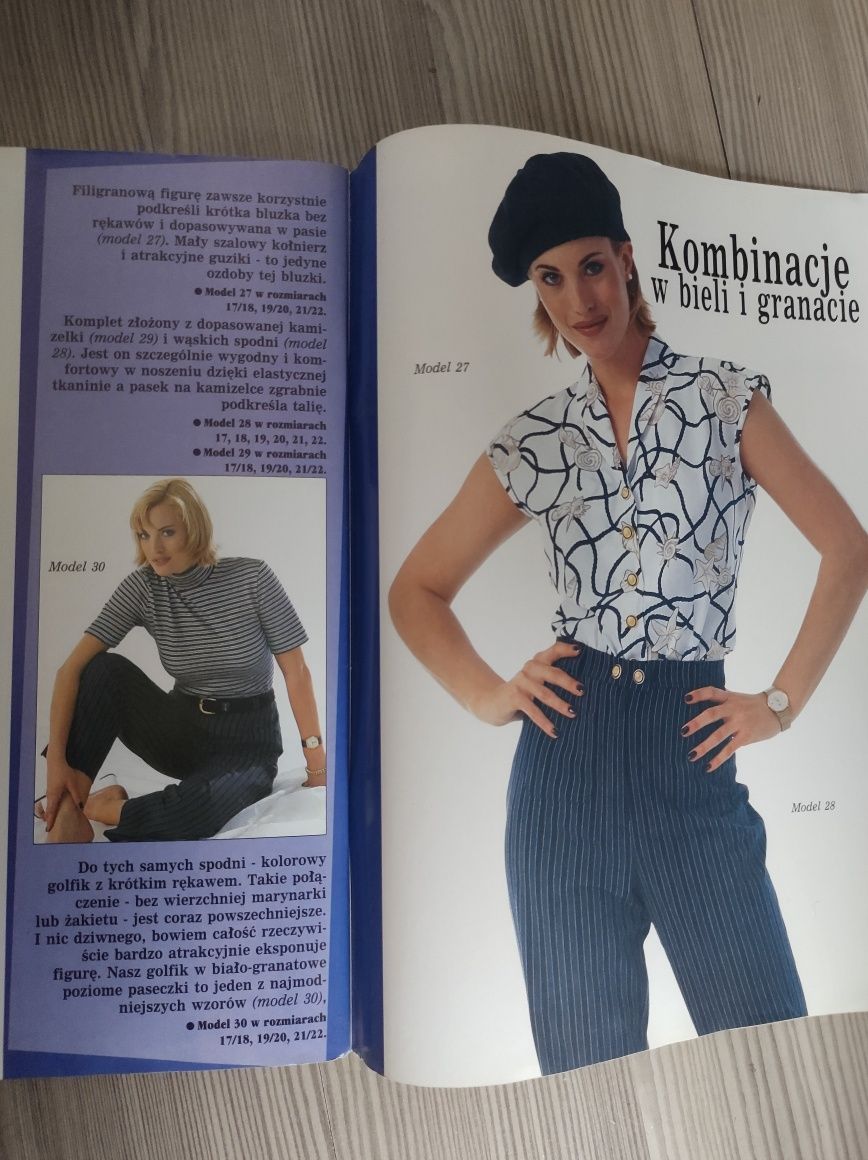 Moda Paryża 2 szt. wykroje magazyn