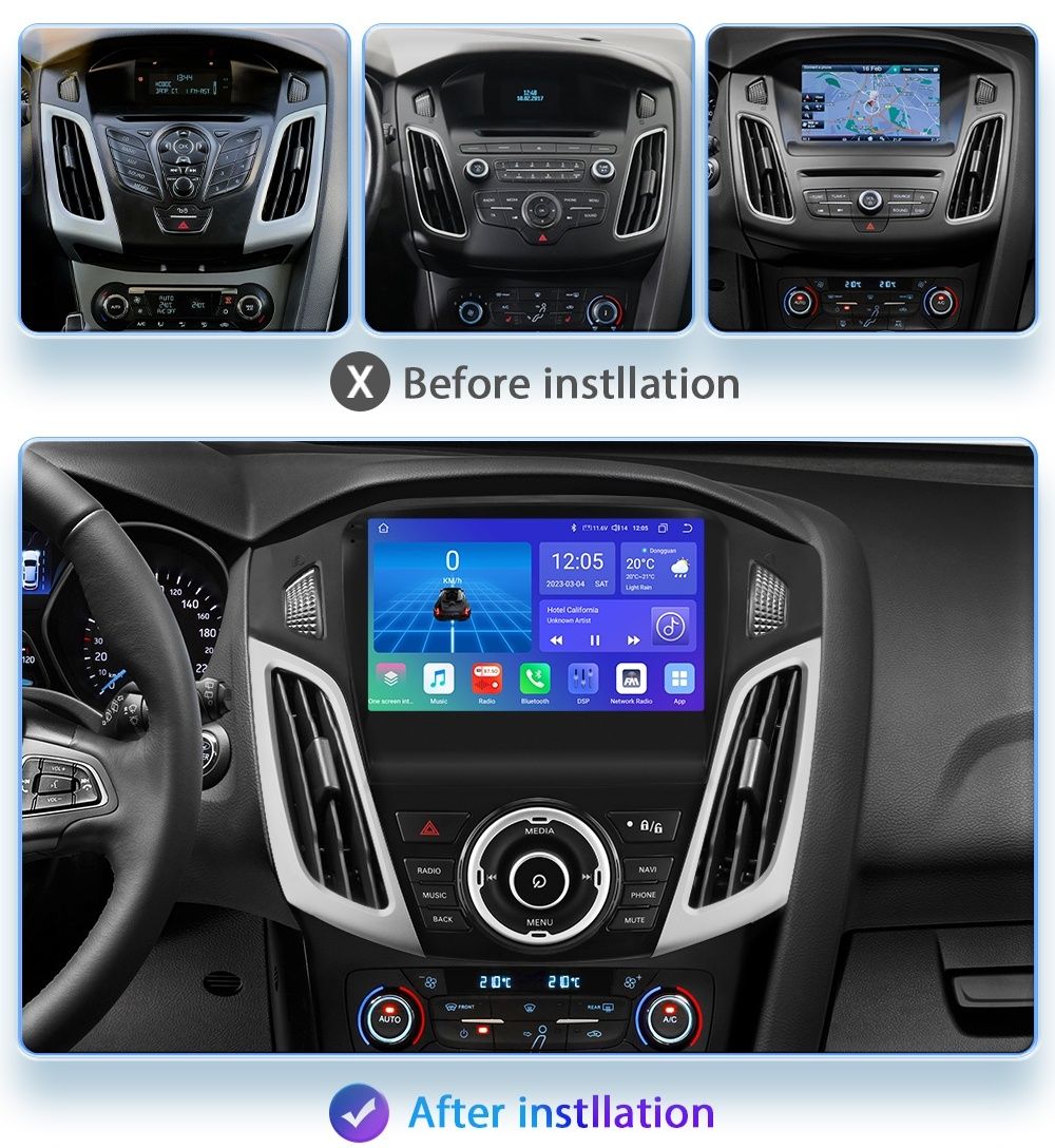 Radio Android Ford Focus 3 MK3